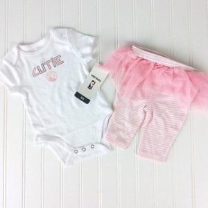 NBA Baby Minnesota TimberwolvesStriped Tutu Outfit Pink 3M